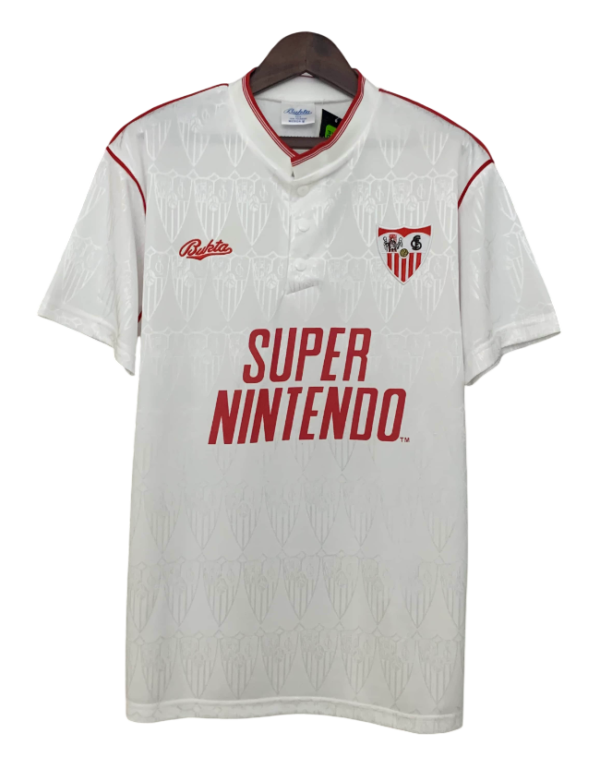 Sevilla FC Retro 1991/92 1º Equipación
